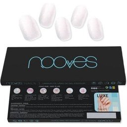Perlé Premium Luxe Cat Feuille Ongles Perlée Blanc 20uts