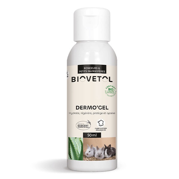 Dermo'Gel bio Petits mammifères 50ml