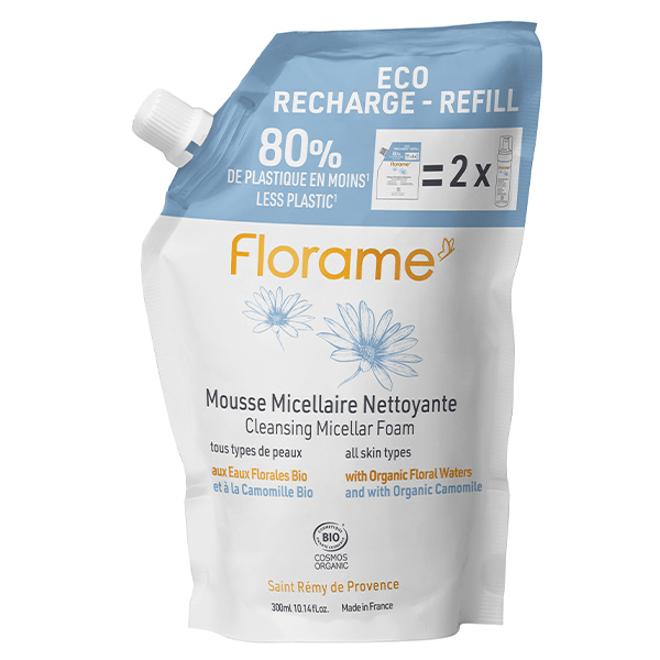 Eco-Recharge Mousse Micellaire Nettoyante 300ml