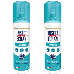 Insect Écran Anti-Moustiques Spray Famille 2 x 100 ml