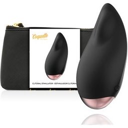 Stimulateur de clitoris Chic Desire Or noir 1pc