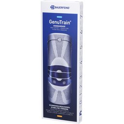 Bauerfeind® GenuTrain® Genouillère avec bord en silicone taille 6 titan