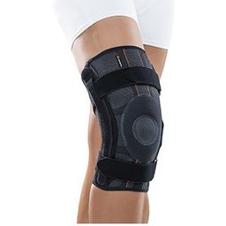 Genouillère en silicone Noir T6 1pc