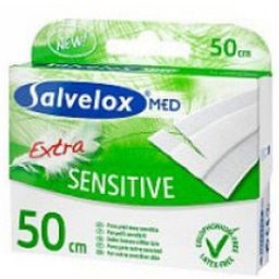 MED EXTRA SENSITIVE ADHESIVE 1 PANSEMENT 50 MM X 6 MM