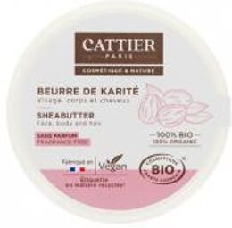 Beurre de Karité Visage, Corps et Cheveux Bio 100 g - Pot 100 g