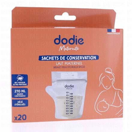 Allaitement 20 sachets de conservation de 270ml