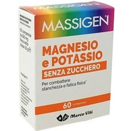 Massigen Magnésium et Potassium Sans Sucre 60comp