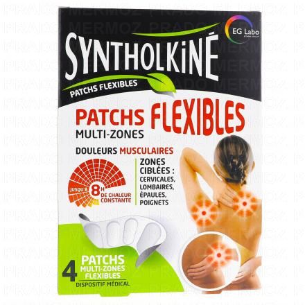 Syntholkiné - Patchs flexibles multi-zones x4