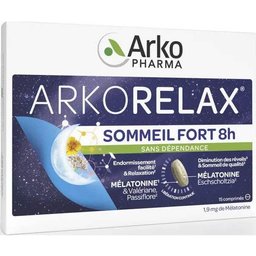 Arkorelax Sommeil Fort 15 Comprimés