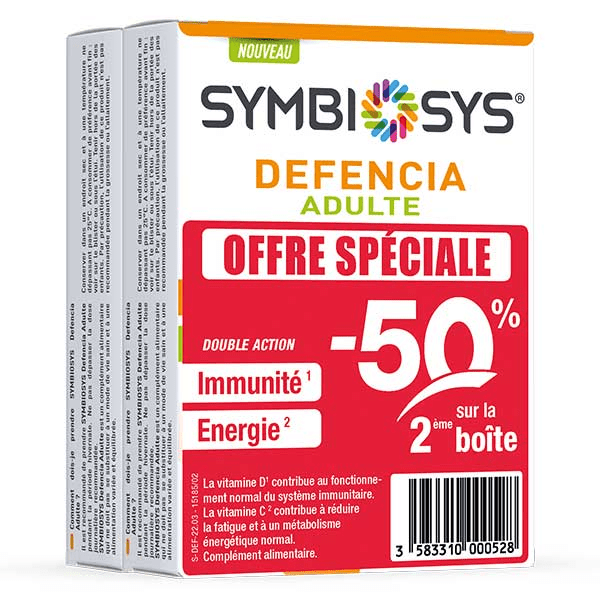Defencia Adulte Lot de 2 x 30 gélules