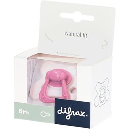 Sucette Naturelle 6m+ Berry Pink Bunny