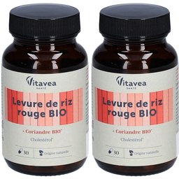 Vitavea Santé Nutri’sentiels Levure de riz rouge & coriandre bio
