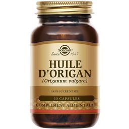 Huile d'Origan - Défenses Immunitaires - Digestion - 60 softgels
