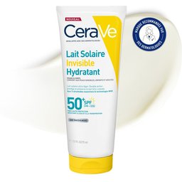 CeraVe Lait Solaire Hydratant Invisible Spf50+ Visage et Corps