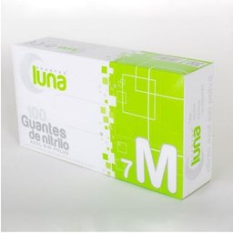 Gants nitrile sans poudre Luna TXG 100pcs
