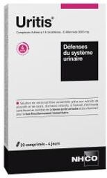 Uritis Défenses du Système Urinaire 20 Comprimés - Boîte 20 comprimés