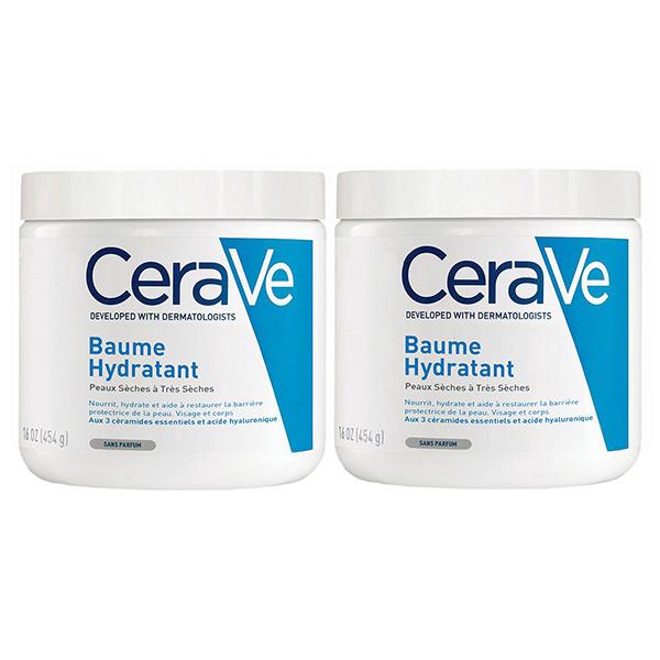 Baume Hydratant Visage et Corps Peaux Sèches à Très Sèches 2x454g