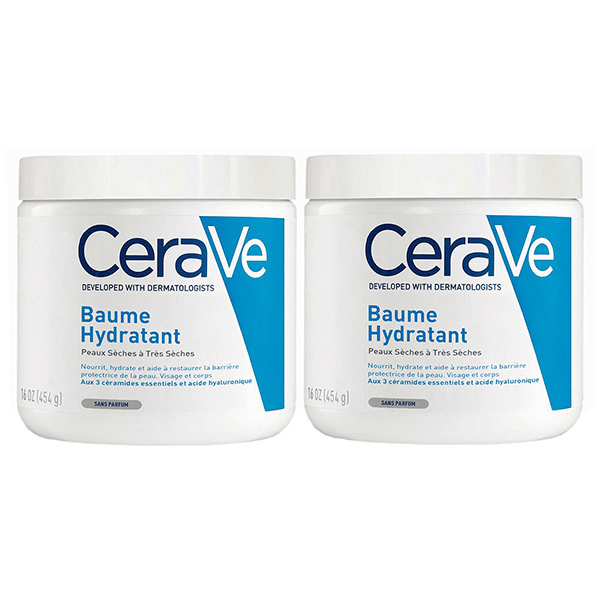 Baume Hydratant Visage et Corps Peaux Sèches à Très Sèches 2x454g