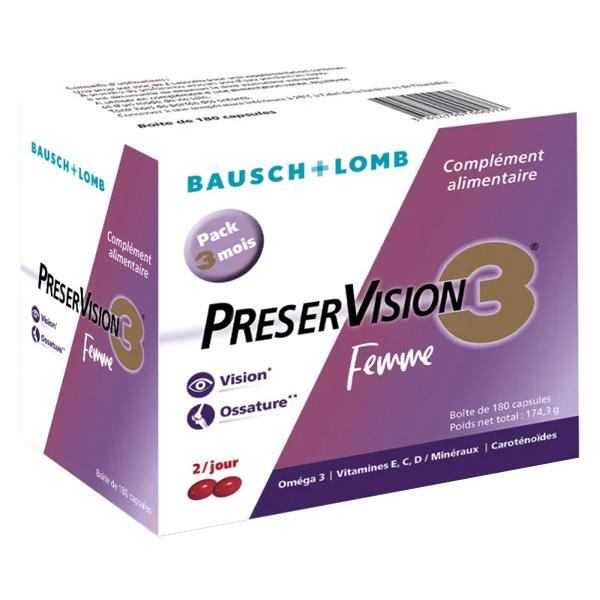 Preservision 3 Femme 180 capsules