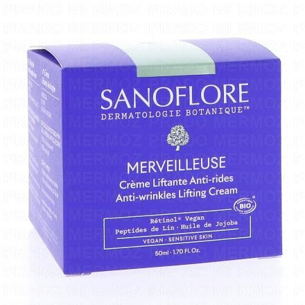 Merveilleuse - Crème Liftante Anti-Rides Bio 50ml