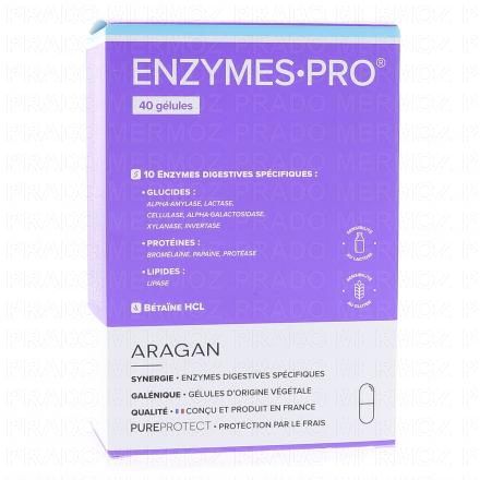 Enzymes Pro x40 gélules