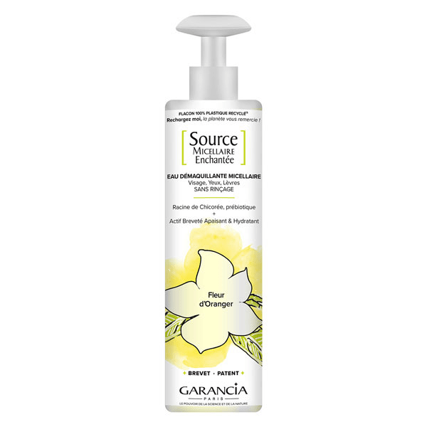 Source Micellaire Enchantée Eau Démaquillante Micellaire 4 en 1 Fleur d'Oranger 400ml