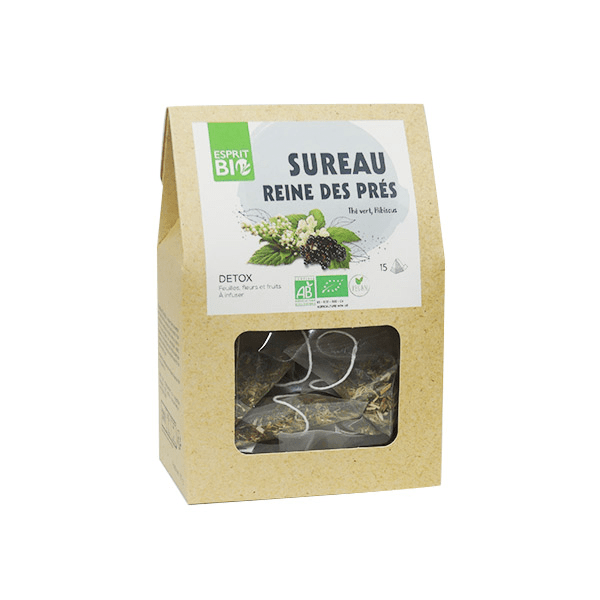 Detox Sureau Reine des Prés a à Infuser 15 Pyramides