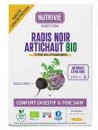 Radis Noir Artichaut Bio 20 Ampoules de 10 ml - Boîte 20 ampoules de 15 ml