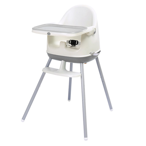 Chaise Haute 3 en 1 Grise