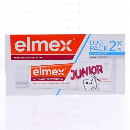 Anti-Caries - Dentifrice Junior 6-12 ans lot de 2x75ml