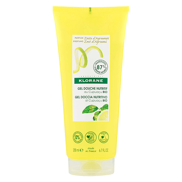 Beurre de Cupuaçu Gel Douche Nutritif Zeste d'Agrumes 200ml