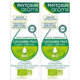 Arôms – Huile Essentielle Gingembre frais BIO – 100 % pure et naturelle  – 5 ml