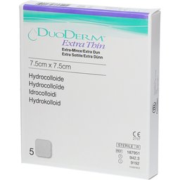 DuoDERM® Extra-Mince 7,5 cm x 7,5 cm