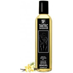Huile de massage tantrique naturelle et aphrodisiaque à la vanille 30ml