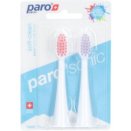 Paro® Sonic soft-Clean - Têtes de brosse à dents de remplacement