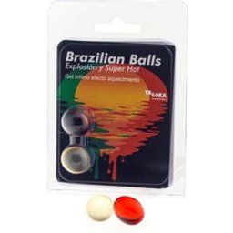 Taloka Brazilian Balls Exciting Gel Super Hot Effect 2uds
