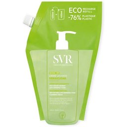 Sebiaclear Crème Lavante Hydratante Apaisante Éco-Recharge 400ml