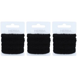 Herba Fashion Élastique à cheveux 4cm Noir