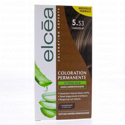 Coloration permanente à l'aloé vera chocolat 5.53