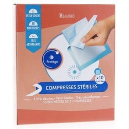Compresses Steriles Non Tisse 7uts