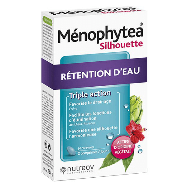 Physcience Menophytea Silhouette Rétention d'Eau 30 comprimés