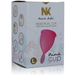 Nina Cup Menstrual Cup Taille L Rose 1ud