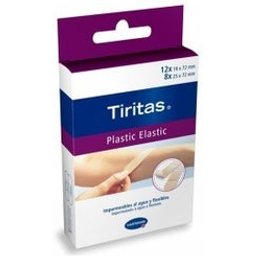 Tiritas™ Plastic Elastic Assortis 20 Unités