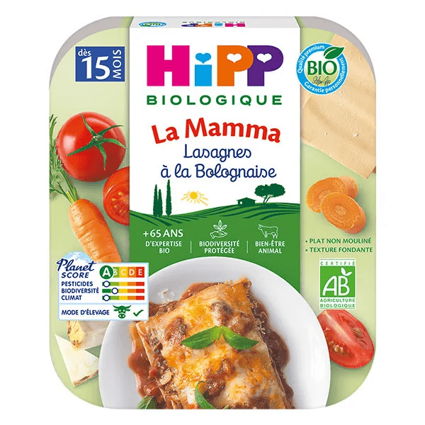 Lasagnes à la Bolognaise dès 15 mois 250g