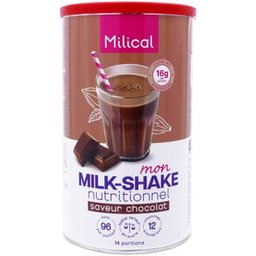 Milical Hyperproteiné Poudre pour MilkShake Chocolat 14 portions