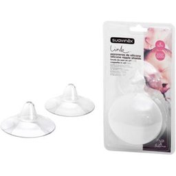 Douille de tétine en silicone Taille S 2 unités