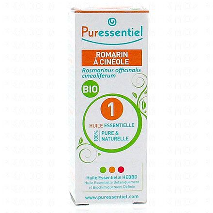 Huile essentielle de Romarin à cinéole Bio flacon 10 ml