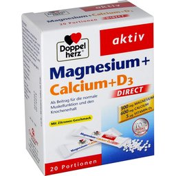 Aktiv Magnesium + Calcium + D3 Direct 20 Saquetas