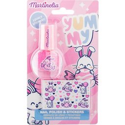 Yummy Nail Polish & Stickers Set