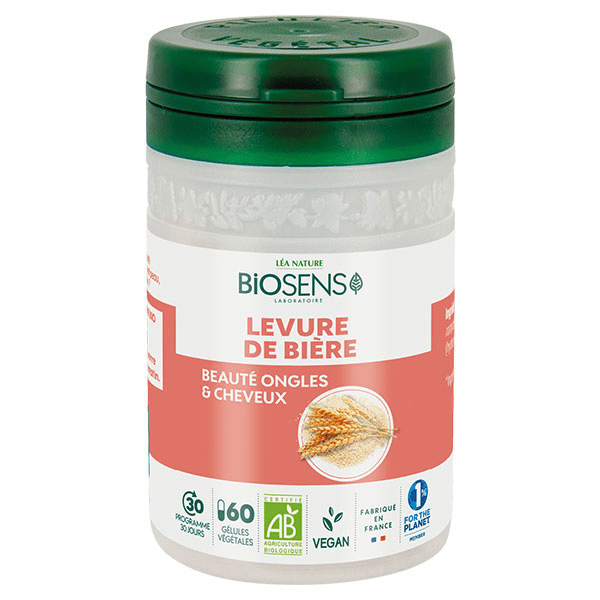 Levure de Bière Bio 60 gélules végétales